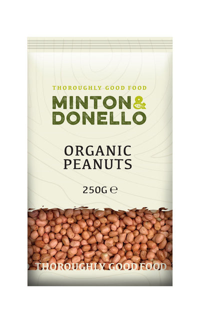 Minton & Donello | Organic Peanuts | 250g