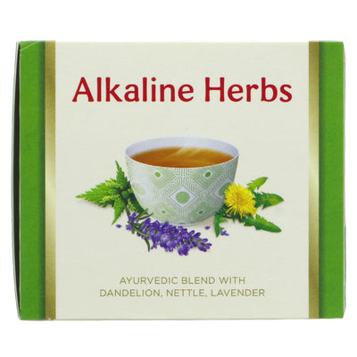 Yogi Tea | Alkaline Herbs - Dandelion, Nettle, Lavender | 17 bags