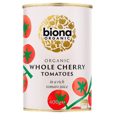 Biona | Organic Whole Cherry Tomatoes | 400g