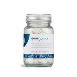 Georganics | Mouthwash Tablets - Peppermint 180 Tablets | 180 tablet