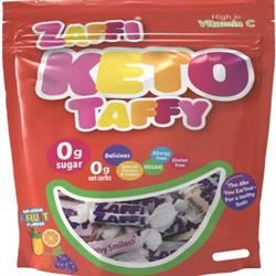 Zolli Pops | Mixed Fruit Zaffi Keto Taffy with Vitamin C. 85g | 85g