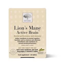 New Nordic |  Lions Mane Active Brain | 30 tablet