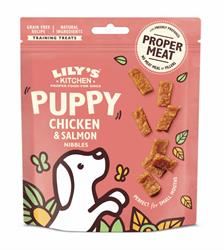 Lilys Kitchen |  Chicken & Salmon Nibbles Puppy Treats 70g | 70g