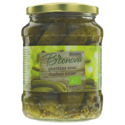 Bionova | Gherkins - Sour | 670g