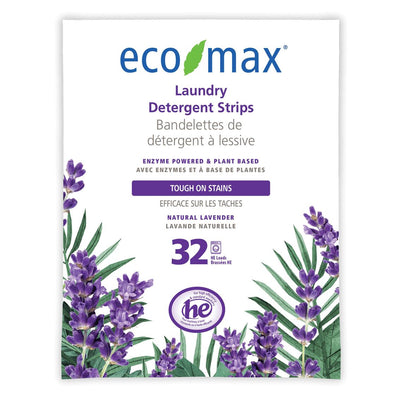 Eco-Max | Laundry Detergent Strips Lavender | 32pc