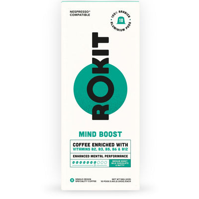 Rokit | Mind Boost Nespresso Coffee Pods | 10x5.6g