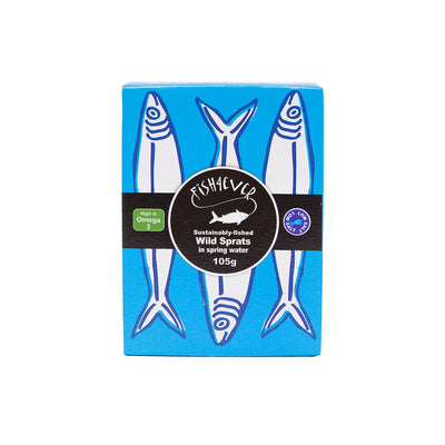 Fish4ever | Sprats in spring water | 105g