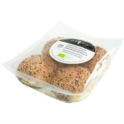 Pur Pain | Pur Pain Organic Vegan Sesame & Nigella Seed Burger Rolls 4x50g | 200g