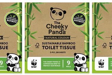 Soft, sustainable bamboo toilet tissue in natural colour. Vegan & FSC certified. Luxurious quilted rolls, unbleached for eco-friendly use.
