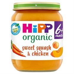 Hipp | Organic Sweet Squash & Chicken 125g | 125g