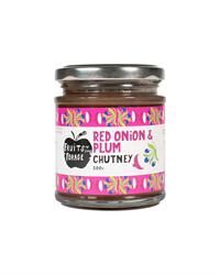 Fruits of the Forage | Red Onion and British Plum Chutney 200g | 200g