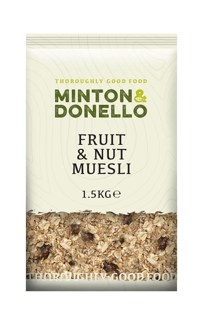 Minton & Donello | Fruit & Nut Muesli | 1500g