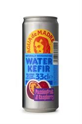 Agua De Madre | Agua de Madre Passion Fruit & Raspberry Water Kefir Can 330ml | 330ml