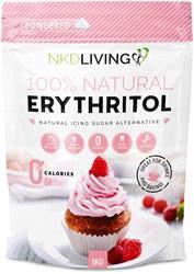 NKD Living | Erythritol Powdered Natural 0 Calorie Sweetener 1KG | 1000g