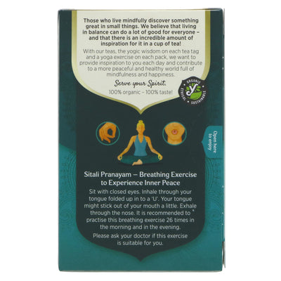 Organic vegan Yogi Tea Relax blend - linden, chamomile, rosehips. Soothing and perfect for unwinding. 17 bags.