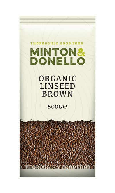 Minton & Donello | Organic Linseed Brown | 500g