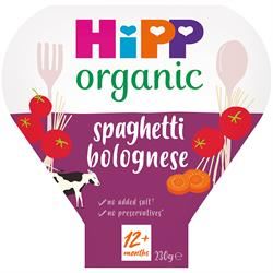 Hipp | Organic Classic Spaghetti Bolognese Tray Meal 230g | 230g