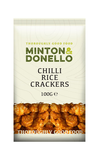 Minton & Donello | Chilli Rice Crackers | 100g