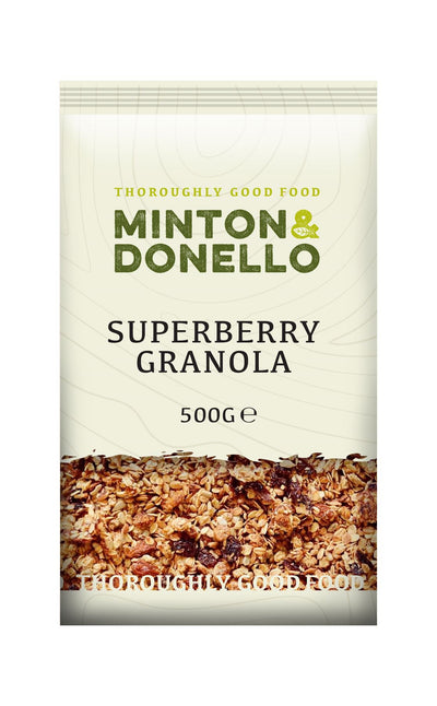 Minton & Donello | Super Berry Granola Crunch | 500g