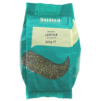 Suma | Lentils - Dark Speckled, org - Previously called Puy type | 500g