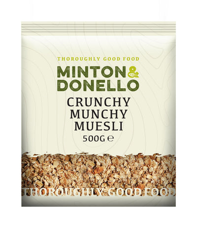 Minton & Donello | Crunchy Munchy Muesli | 500g