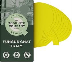 The Mosquito Company | The Mosquito Company - Fungus Gnat Sticky Traps - 10 traps | 50g