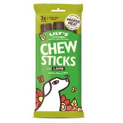 Lilys Kitchen |  Dog Chew Sticks With Lamb Apples Peas & Mint 120g | 120g