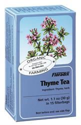 Floradix | Thyme Herbal Tea 15 filterbags | 15bag