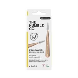 Humble Brush | The Humble Co Inter Dental Brush size 4 - Yellow 6 Pack | 5g