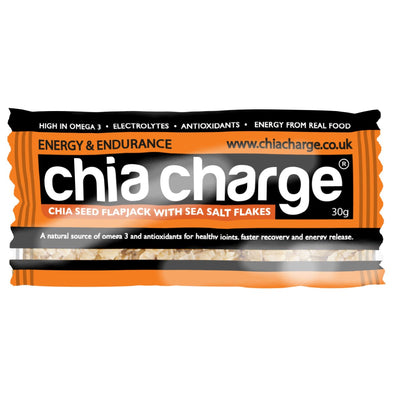 Chia Charge | Sea Salt Flakes Chia Seed Flapjack | 30g