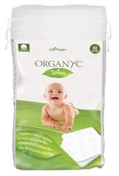 Organyc | 100% Organic Cotton Squares - 60 pieces | 168g