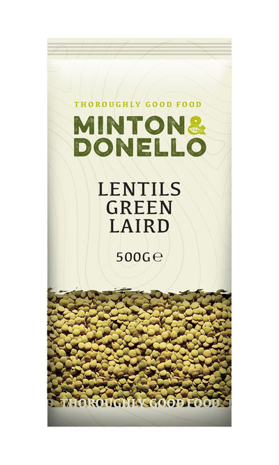 Minton & Donello | Lentils Green Laird | 500g