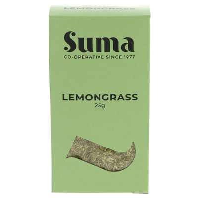 Suma Lemongrass - Vegan herb and spice for zesty dishes. No added nasties. Quality guaranteed. May contain celery, mustard and nut traces.