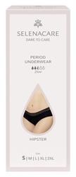 Selenacare | Menstrual undies HIPSTER Black Size S | 1 box