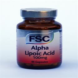 FSC | Alpha Lipoic Acid 100mg 60 Capsules | 60 capsule