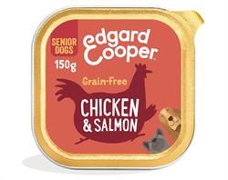 Edgard and Cooper | Chicken & Salmon Broccoli Cranberry & Pea Tray for Dogs 150g | 150g