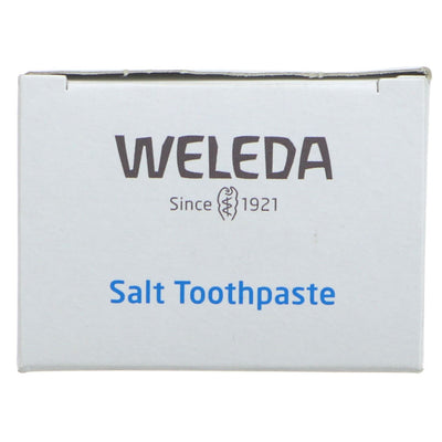 Weleda | Toothpaste - Salt - helps neutralise plaque acids | 75ml