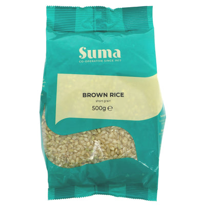 Suma | Rice-short grain brown organic | 500g