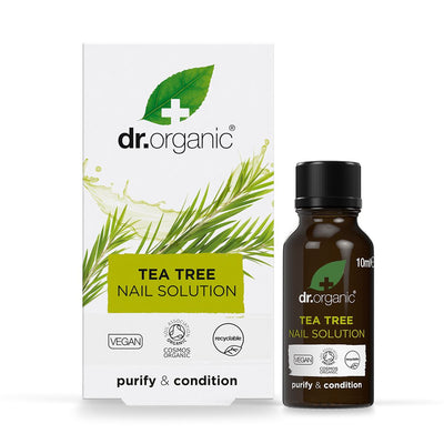 Dr Organic | Tea Tree Nail Solution | 10ml