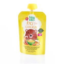 Baby Likes | Rice & Chicken - Halal Baby Food 7 months+ 130g | 130g