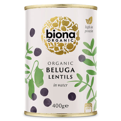 Biona | Organic Beluga Lentils | 400g