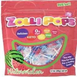 Zolli Pops | Watermelon Sugar Free Lollipop Pouch 80g | 80g