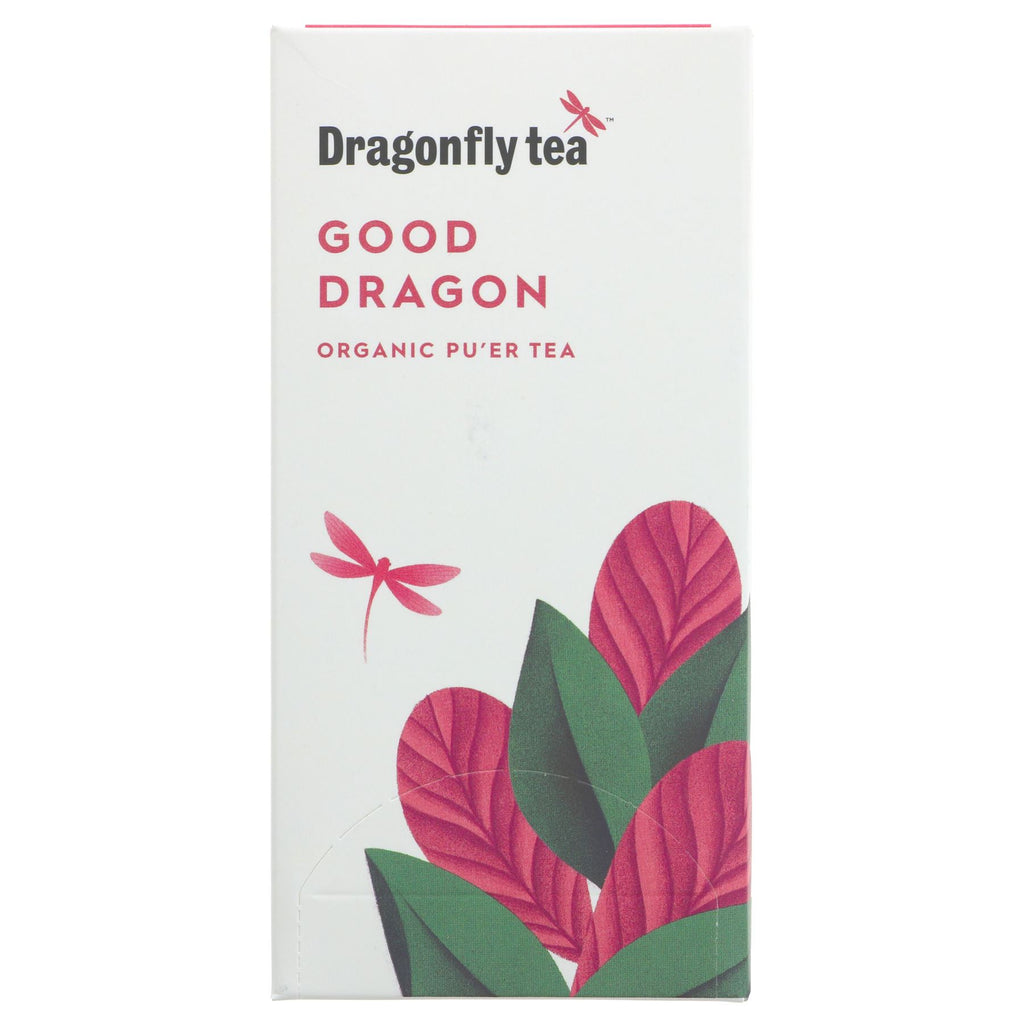 Dragonfly Tea | Good Dragon Pu'er Tea - Carefully fermented tea | 20 bags