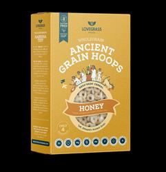 Lovegrass Ethiopia | Wholegrain Ancient Grain Honey Hoops - 350g | 350g