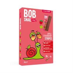 Bob Snail |  Bob Snail Apple-Strawberry Stripes 84g- 100% Fruits & Berries | 84g