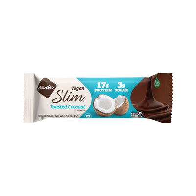 NuGo | Slim Crunchy Toasted Coconut | 45g