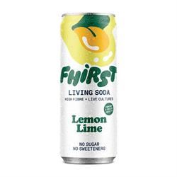 FHIRST | FHIRST Living Gut Soda Lemon Lime Probiotic + Prebiotic 330ml | 330ml