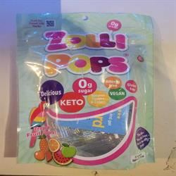 Zolli Pops | Sugar Free Tropical Fruit Lollipops 150g | 150g