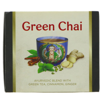 Yogi Tea | Green Chai - Green Tea, Cinnamon, Ginger | 17 bags