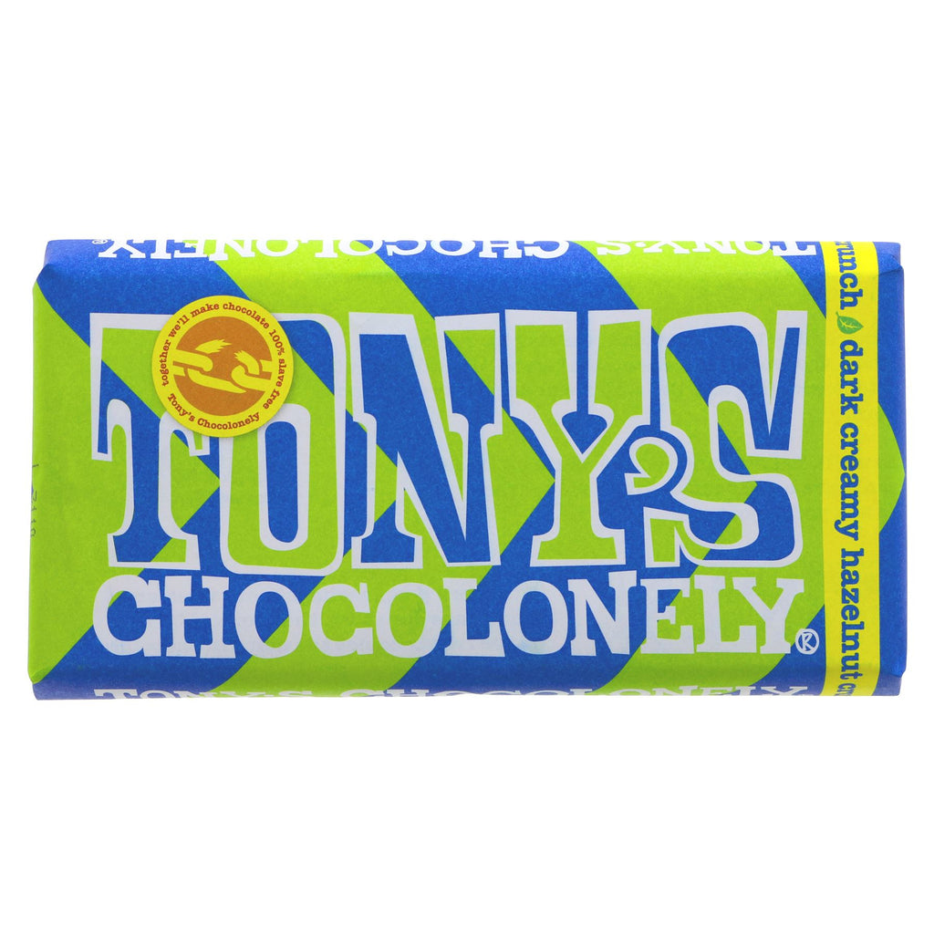 Tony's Chocolonely | Dark Creamy Hazelnut Crunch | 180g